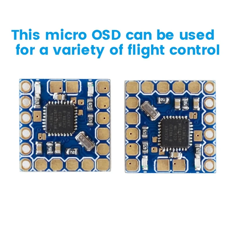 FPV 미니 마이크로 OSD 비행 컨트롤러, SP 레이싱 CC3D Naze32 F3 F4 용 미니 OSD