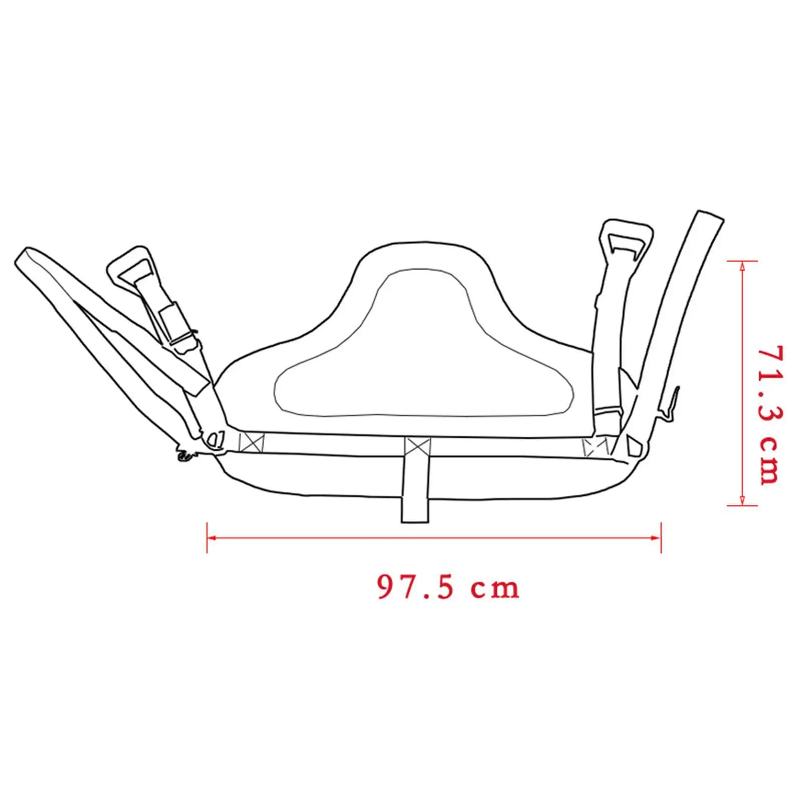 Saddle Pad Dressage Pad Comfortable Anti Slip Riding Accessories Protection