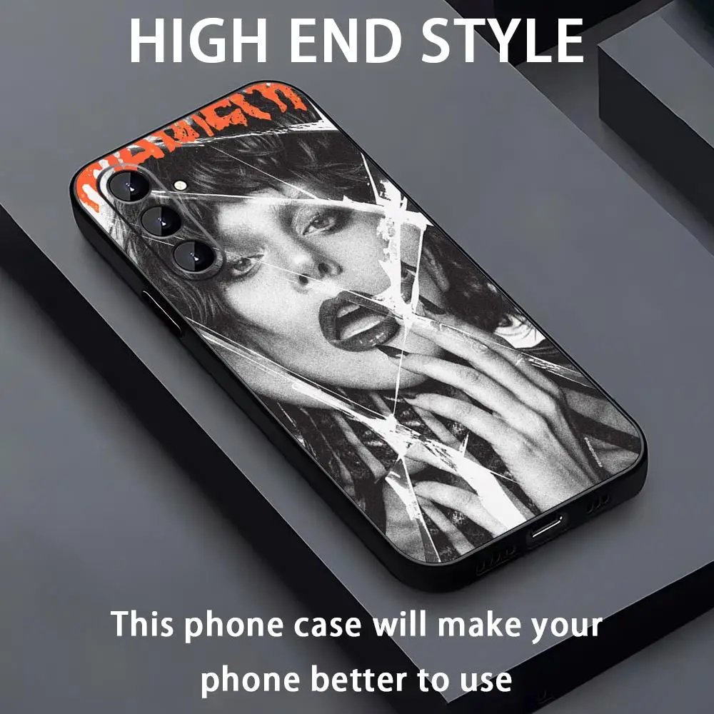Lady Gaga Mayhem Soft Black Phone Case