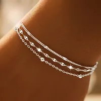 Fashionable and Minimalist Design Chain Multi-layer Bracelet, Versatile Holiday Accessories and Gifts for Women's Daily Use - Image 2