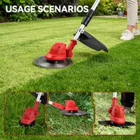 ONEVAN 10 pouces tondeuse à gazon électrique sans brosse 36000 tr/min coupe gazon sans fil outil électrique de jardin pour Makita 18V batterie broche 2