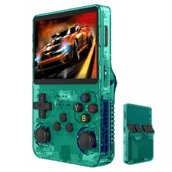 Console di Gioco Portatile Retrò con Sistema Linux, Schermo IPS da 3,5 Pollici, Lettore Video Tascabile, 64G/128G/256G Giochi, Regalo per Bambini