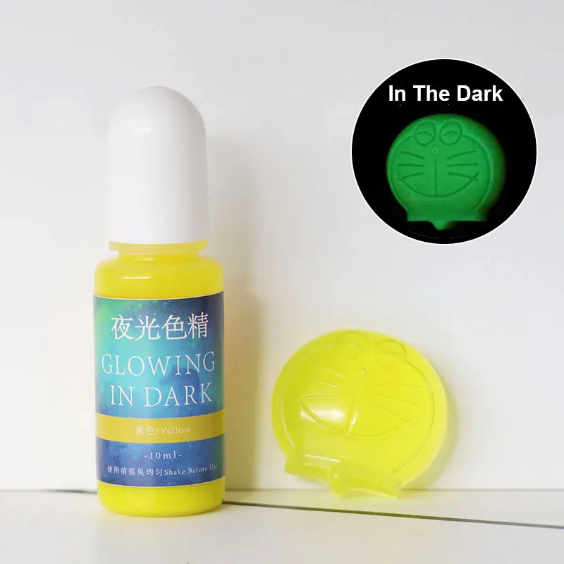 Vibrant Fluorescent Luminous Paint - 20 Colors Silicone Pigment