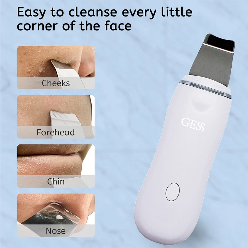 GESS USkin Skin Scrubber Spatula Pore Vacuum Cleaner Face Pores Deep Cleanser Facial Lifting Exfoliator Skin Care Beauty Tools