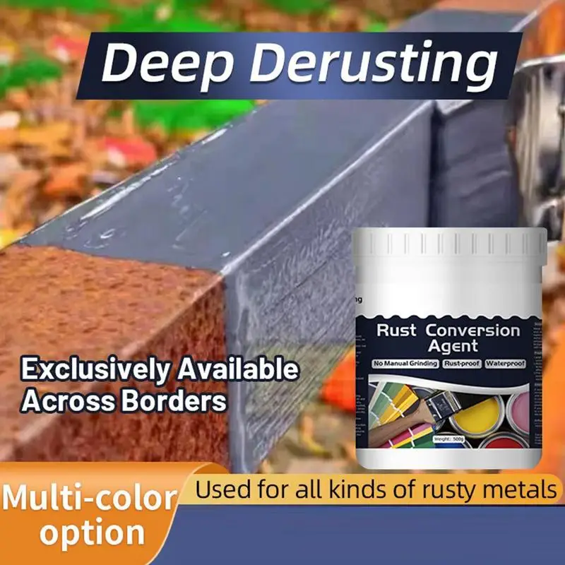 Rust Conversion Agent Waterproof Metal Anti-Rust Conversion Paint Rust Remover For Metal Anti-Rust Coating
