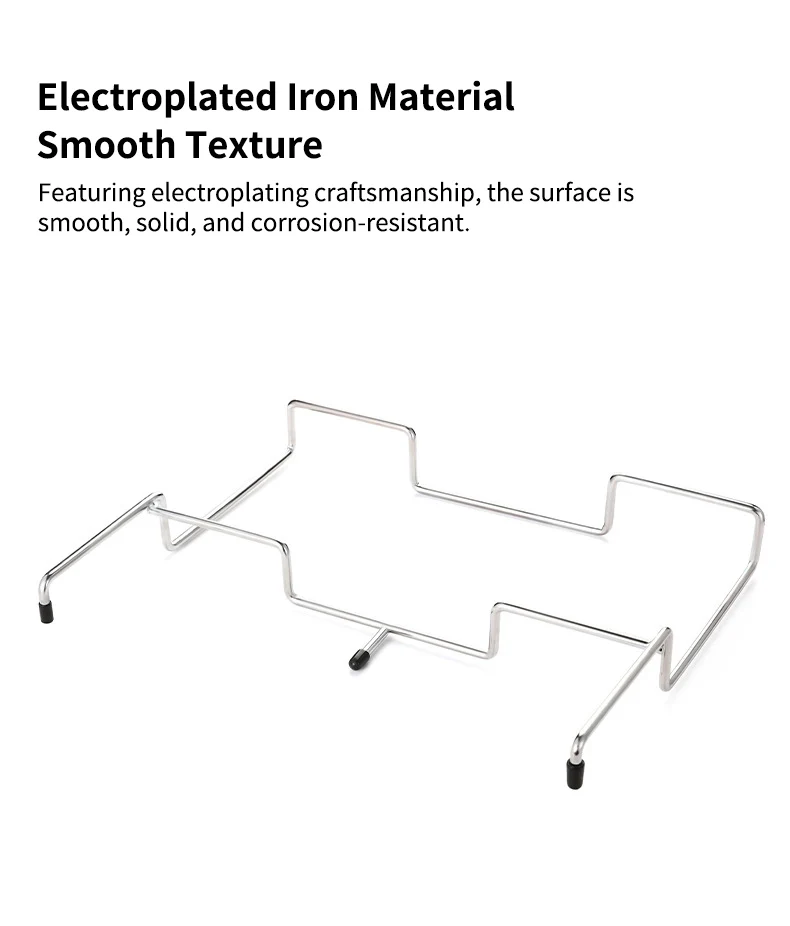 Description Picture 6 of itemFoldable Table Storage Net Storage Net Portable Shelf Bag Stuff Mesh for Picnic Outdoor Camping Barbecue Kitchen Folding Rack