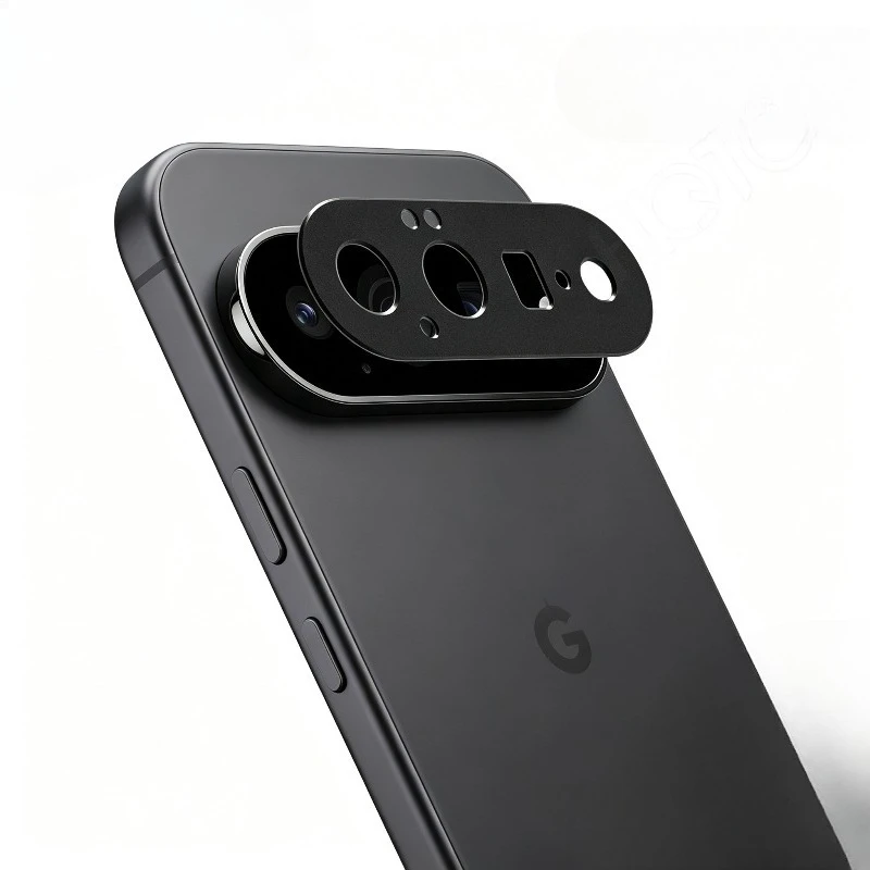 Premium Metal Aluminum Camera Bezel Cover with Hollow Lens Protection and Case-Friendly Design