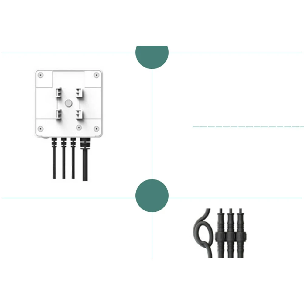 Tuya Smart Life 3 Phase WiFi Electricity Energy Meter 500A 80A KWh Monitor Electric Power Meter with Clamp Current Transformer 6