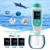 7 in 1 PH/Free Chlorine/ORP/EC/TDS/Salt/Temp pH Meter Swimming Pool Salinity Tester IP67 Waterproof for Aquarium Aquaculture Spa 3