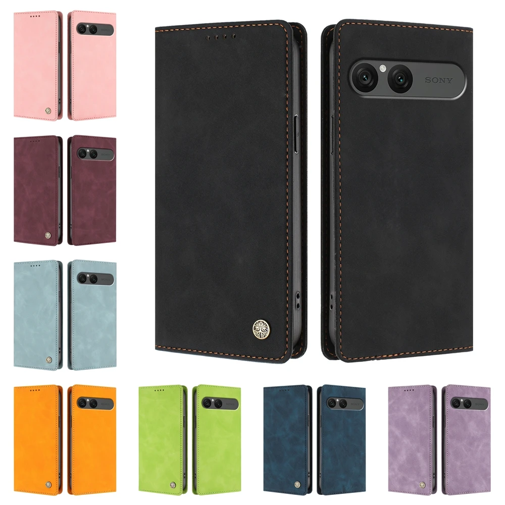 RFID Blocking Leather Case with 3D Logo Metal Badge