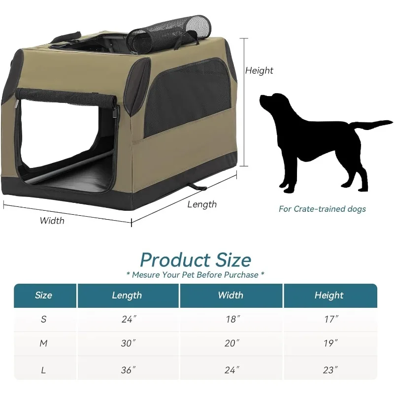 Indoor Fabric Pet Crate 5