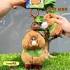 New Creative Dolphin Plush Toy Keychain Pendant Capibala Bag Car Pendant Keychain Boy and Girl Christmas Birthday Gift 6