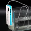 Fishing Aerator USB Charging Adjustable Stainless Steel Clips For Live Baits Bucket 6