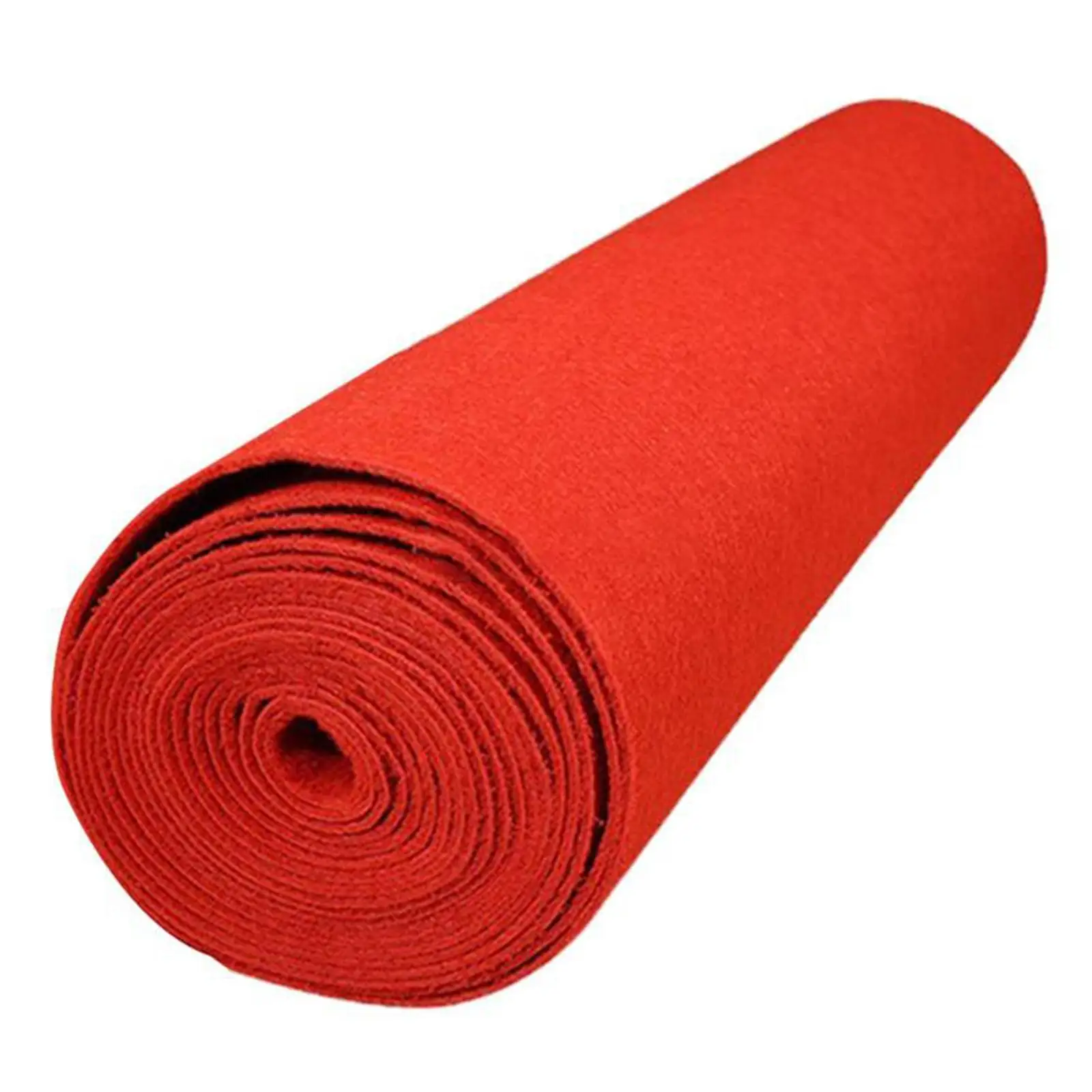 Red Carpet Runner Sturdy Walkway Red Carpet Anti Slip 1M Wide 20M Long for Hallway Baby Shower Event Anniversary Exhibition