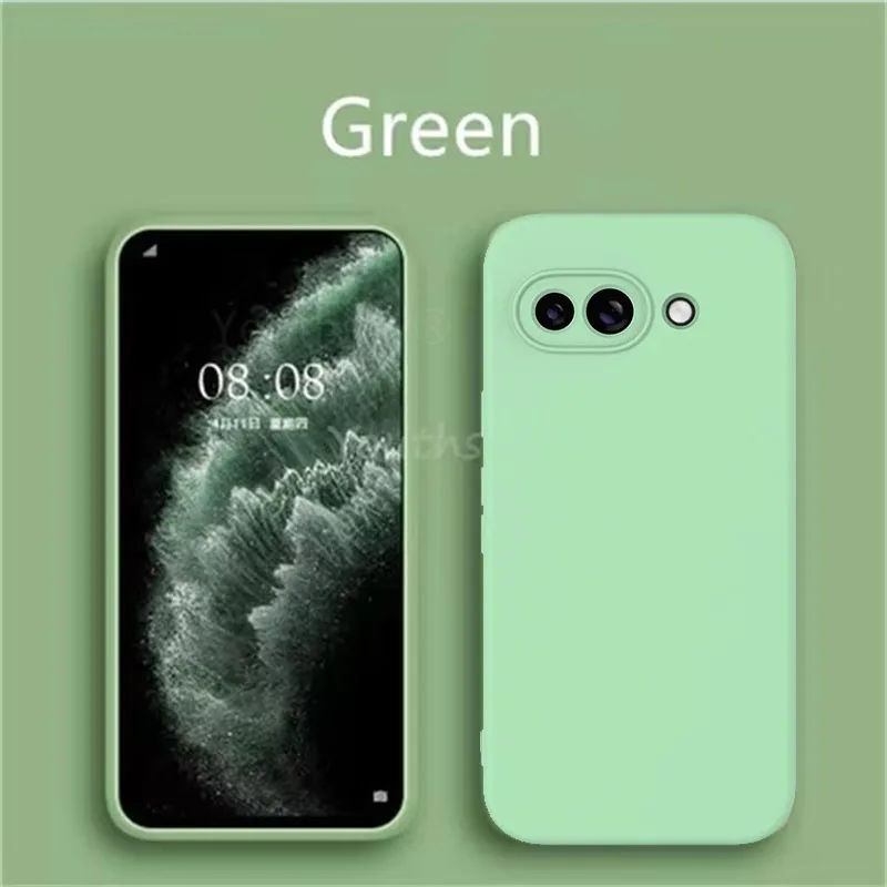 Premium Liquid Silicone Back Phone Case - Soft and Original Design
