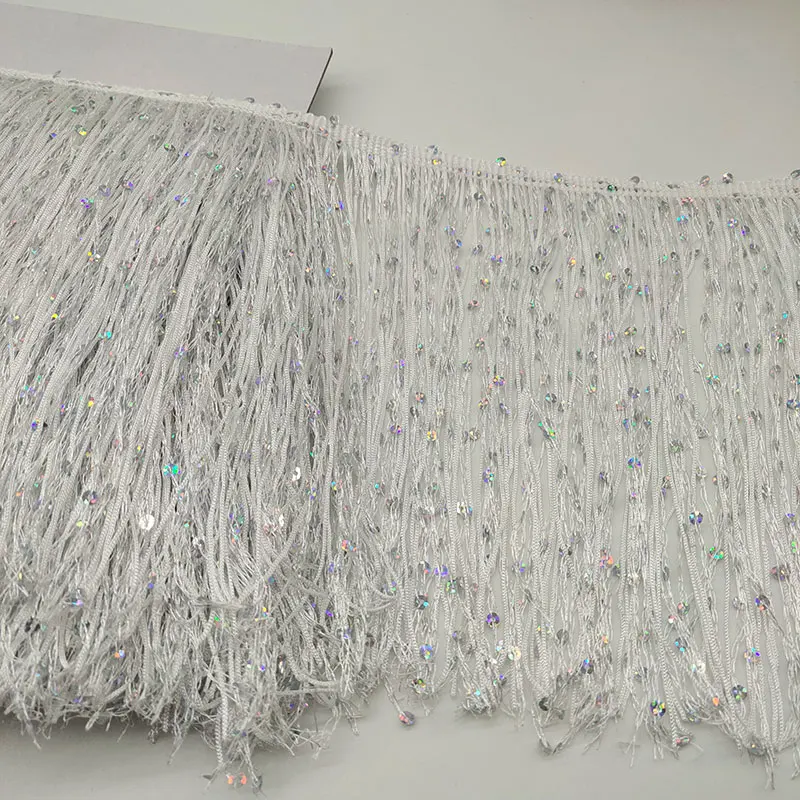 Tinsel Fringe Dress Fringe Decorative Fringe Delicate Sewing Fringe Tinsel  Trim Tinsel Garland 