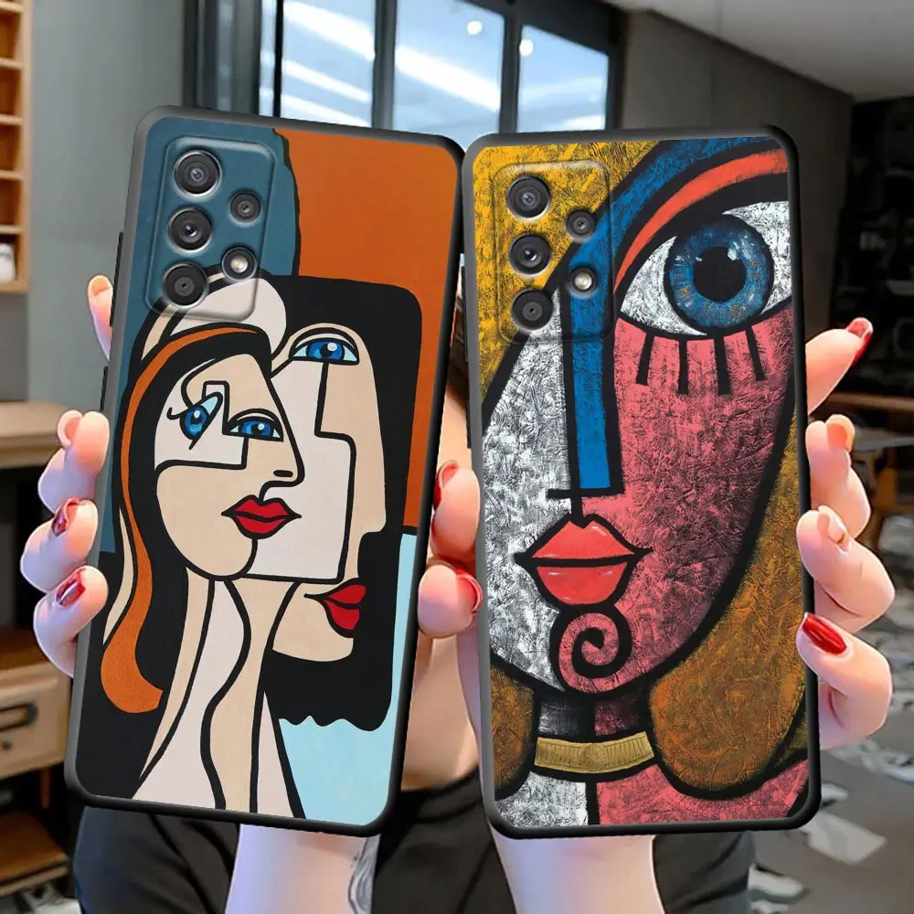 

Abstract Painting Art Funda Coque Case For Samsung S23 S22 S21 S20 FE S10 S10E LITE S9 S8 PLUS ULTRA 5G Case Capa Shell Cover