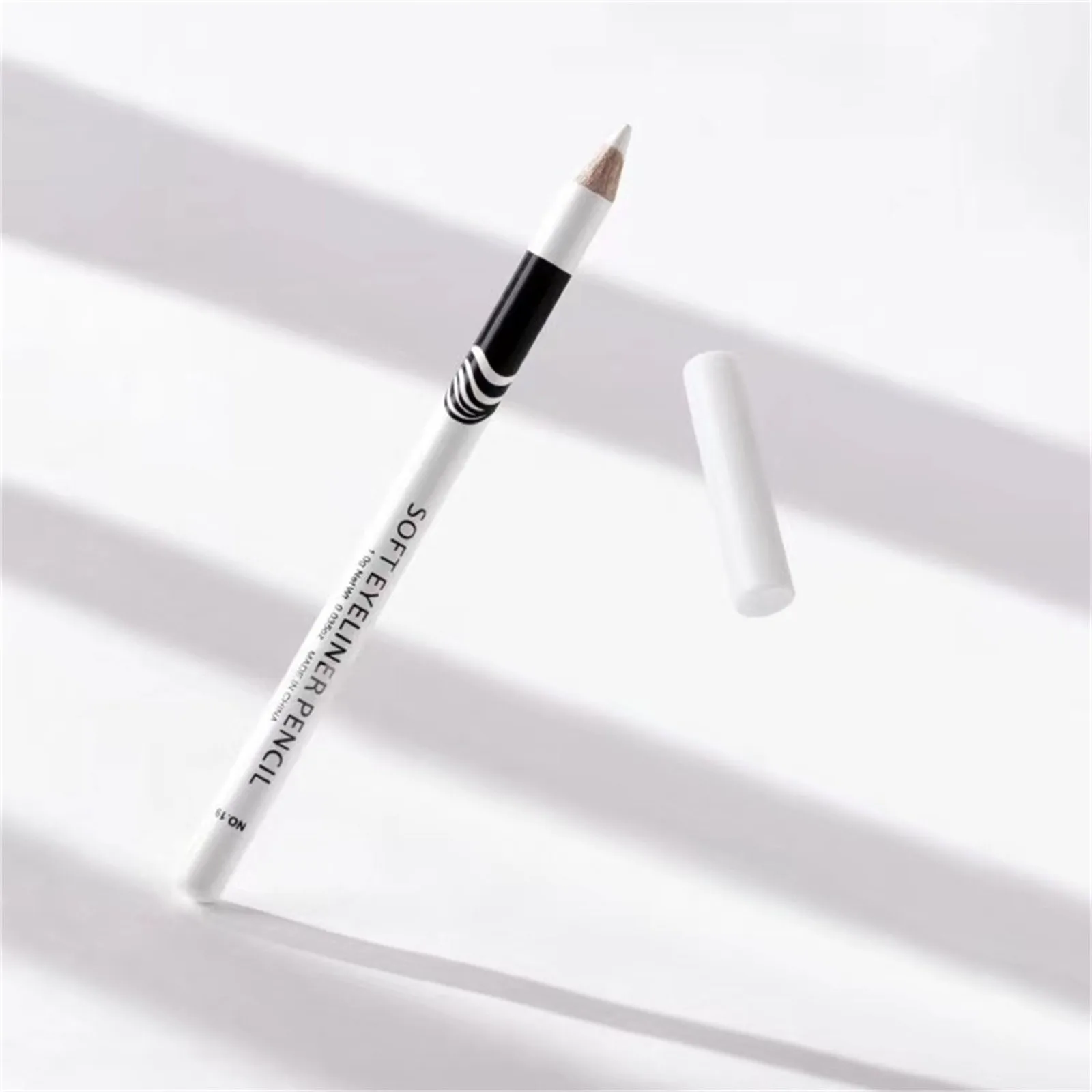 White Eyeliner Pencil Highlighter Eye Liner Pen Soft Strokes Waterproof Long