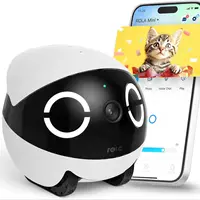 Mini Intelligent Pet Robot Camera | Mobile Pet Camera,Two-Way Call, Night Vision, Motion Detection 1