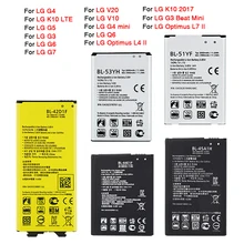 OHD – Batterie de téléphone d'origine pour LG, modèle G3 G4 G5 G6 G7 V20 K10 LTE BL-53YH BL-51YF BL-42D1F BL-45A1H BL-44E1F BL-T32 BL-T39=