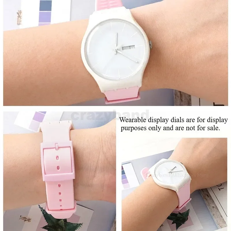 Colorful Sports Diving Silicone Watch Band - Durable Replacement Strap Bracelet