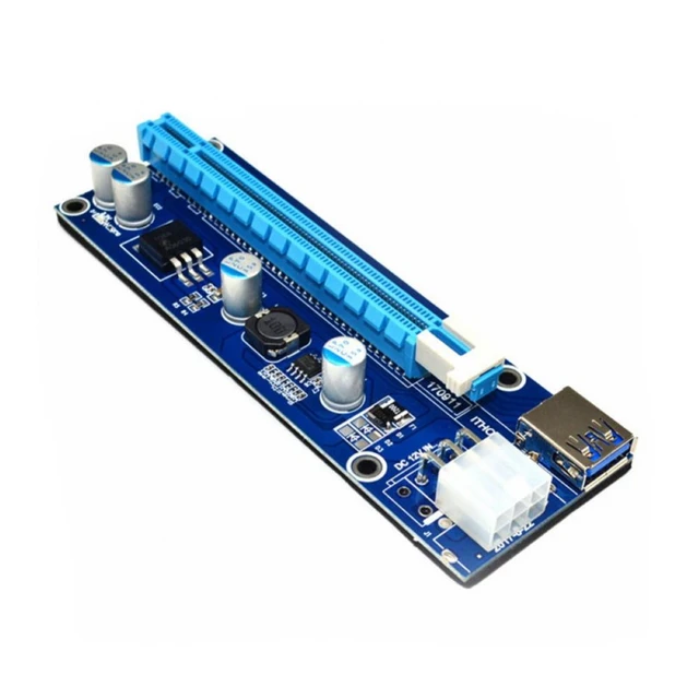 Mini Pci-e Vers Pci-e X16 Riser Carte graphique externe + 60 Câble USB pour  ordinateur portable