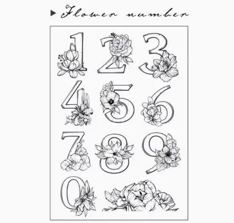 Vintage Butterflies Clear Silicone Stamps for DIY Scrapbooking and Decorative Albums