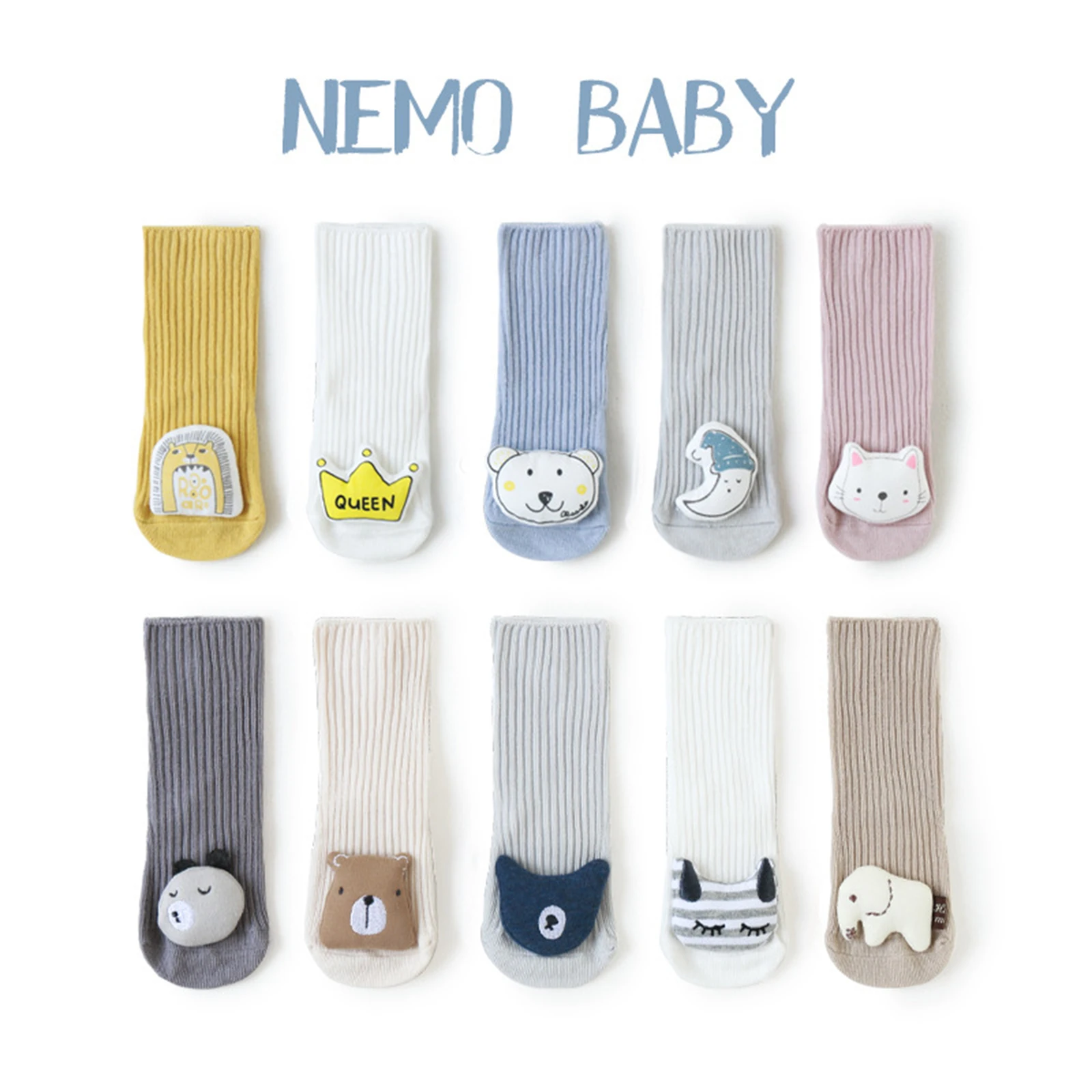 

Spring Autumn Baby Socks Toddler Boys Lovely Cartoon Animal Tights Newborn Baby Girls Clothes Accessories For Kids 0-36 Months