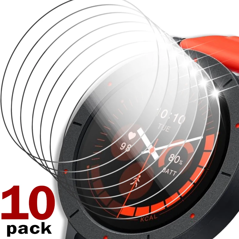 Premium Tempered Glass Screen Protector for Smartwatches - 1-10 Pack