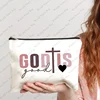 1 pc Christian Religious Psalm Jesus God Faith pattern Makeup Bag 6