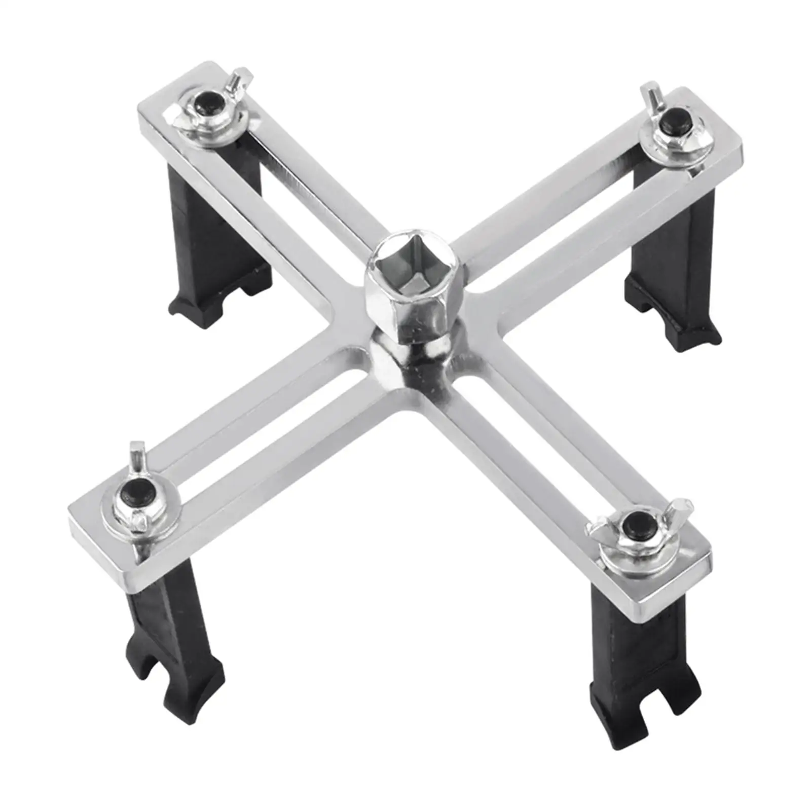 

4 Jaws Fuel Tank Lid Wrench Detachable Tool for Automotive Accessories
