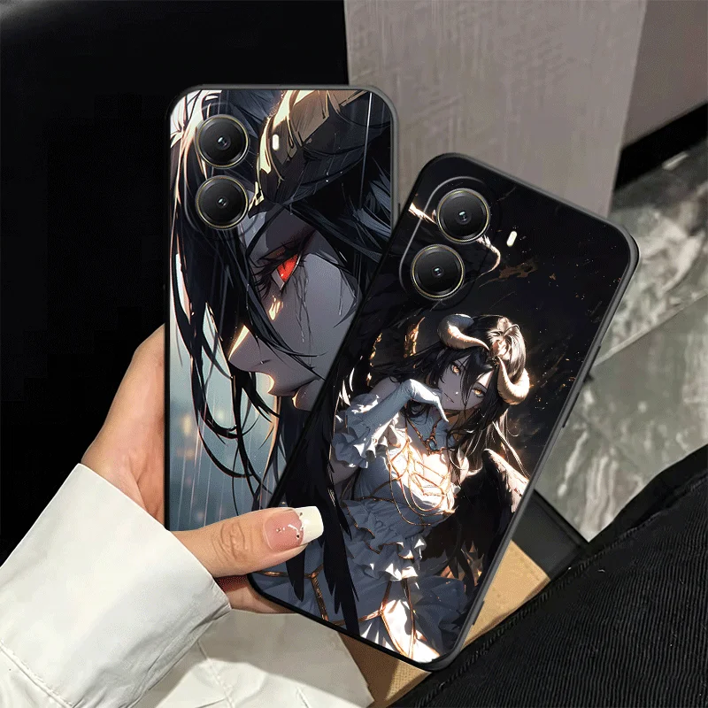Albedo O-Overlords Anime Silicone Phone Case