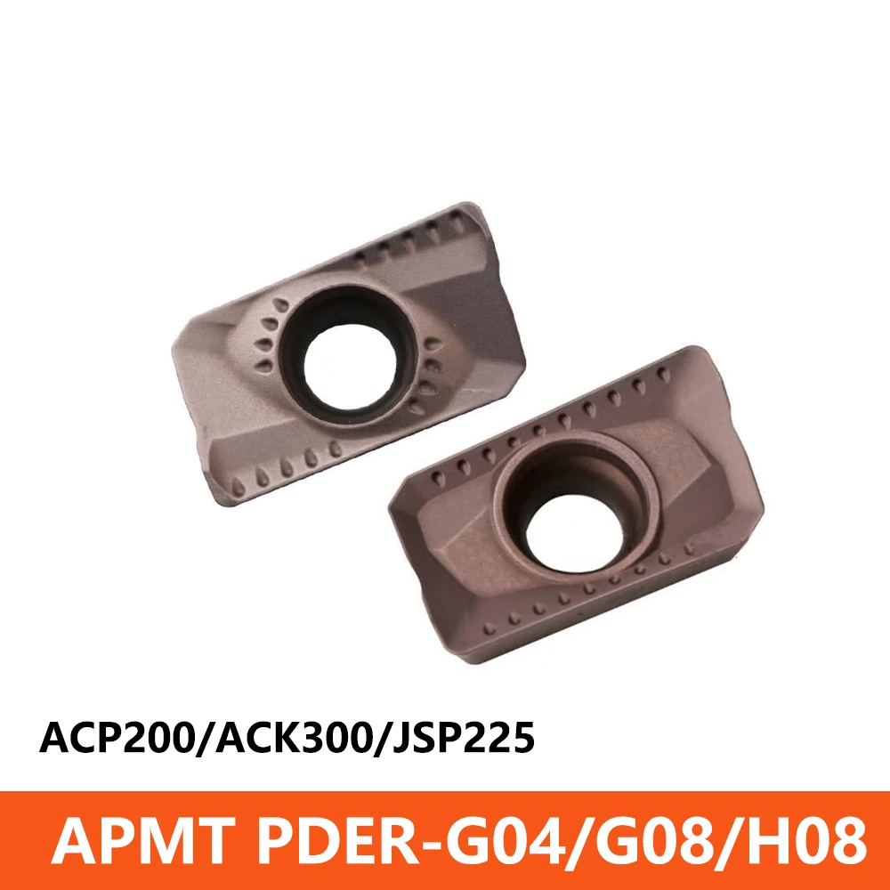 APMT 1135 Оригинальный токарный станок с ЧПУ APMT1135 APMT1604 Инструменты для твердосплавных вставок APMT1135PDER-G04-G08 APMT1604PDER-G08 ACP200 ACK300