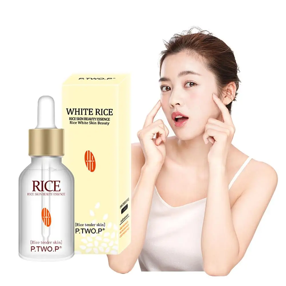 White Rice Whitening Serum Face Moisturizing Cream Wrinkle Skin Aging Face Anti Treatment Care Acne Fine Lines Anti Y2E6