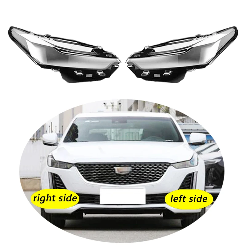 

Прозрачный чехол для передней фары Cadillac CT5 2020-2022