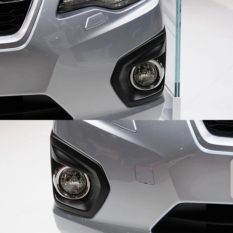 Для Subaru Impreza 2012 2013 2014, передний бампер автомобиля, противотуманная лампа, ободок с хромированной абс крышкой переднего бампера, противотуманная фара в сборе (art.: 3920bec4ef9cb) - 3920bec4ef9cb