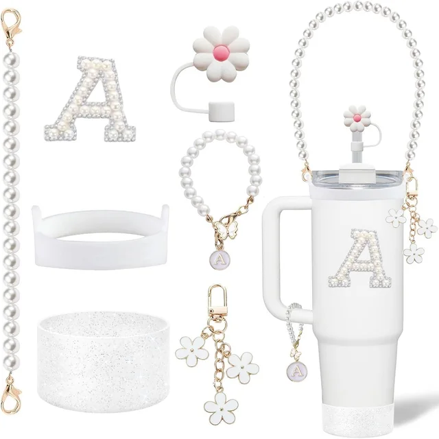 Stanley Cup Accessories Set - Straw Cover, Handle Strap, Boot & Charms For 30oz & 40oz Tumblers 2 thumbnail image