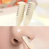 Double-head Comb Nose Hair Trimmer Portable Nose Hair Scraper Clean Non-slip Hair Trimmer Shaving Scissors Two Packs Beauty Tool 5