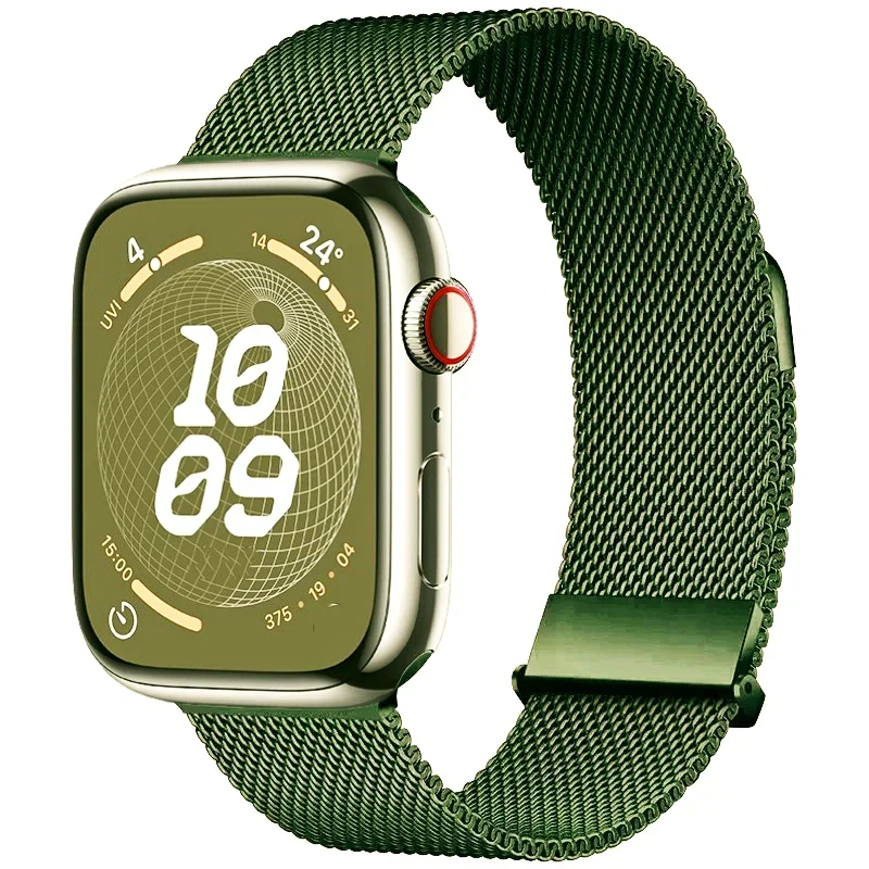 Sleek Magnetic Metal Strap for Apple Watch - Premium Wristband Replacement