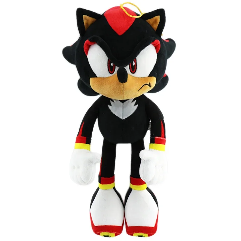 thumbnail image 1 of 2024 NUEVO 33cm Dibujos animados Sonic Hedgehog Shadow Super Sonic Peluche de juguete Ultra suave Material seguro Regalo de cumpleaños popular para niños, 1 of 5