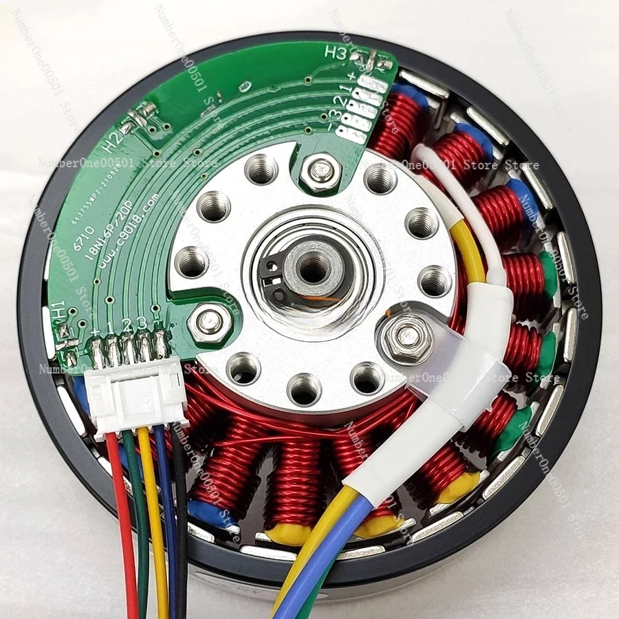 6710 0.8NM DC brushless motor wireless remote control speed control torque flat