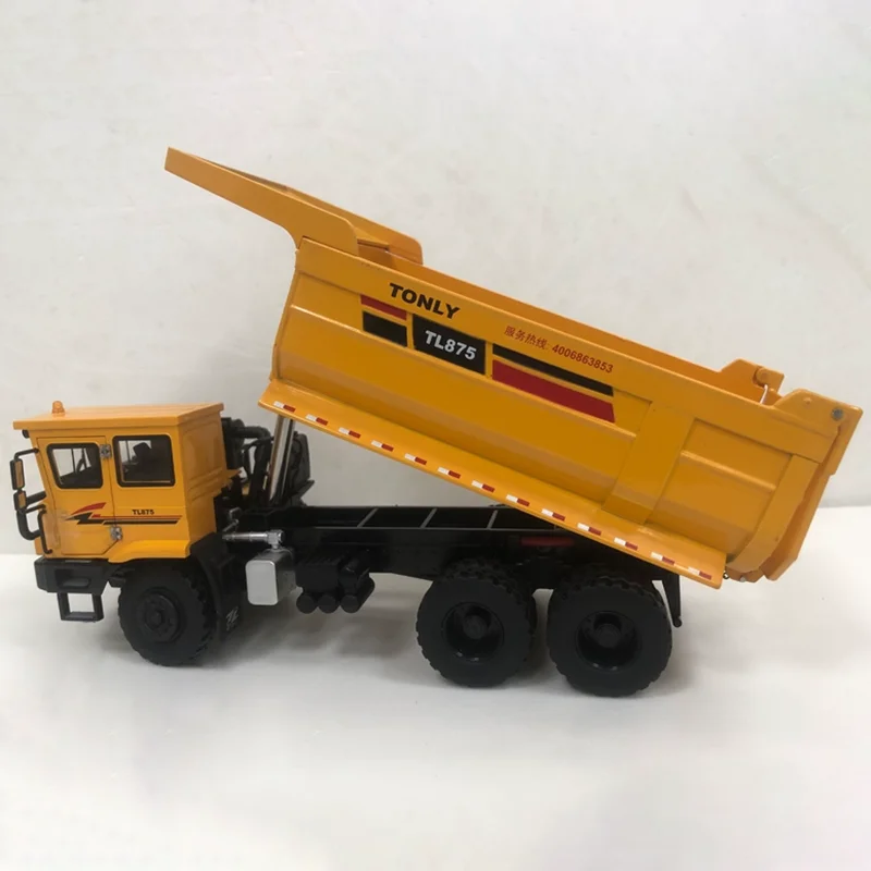 

Литой самосвал в масштабе 1:35 TONLY TL875, самосвал, Коллекционная модель из сплава, сувенирные украшения, игрушечный автомобиль