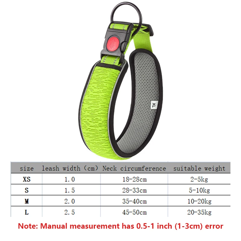 thumbnail image 1 of Collar para perro grande, collar para mascotas de malla transpirable de alta calidad, diseño antiestrangulamiento, adecuado para que los perros viajen y entrenen al aire libre, 1 of 5