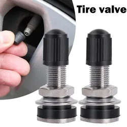 2pcs Motorcycle Wheel Valve 32mm General-purpose Motorbike Scooter Quad Tubeless Mountain Tyre Valve Dustcap Auto Accessoires
