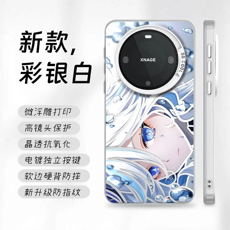Genshin Impact Furina Matte Phone Case - Stylish and Durable Protection