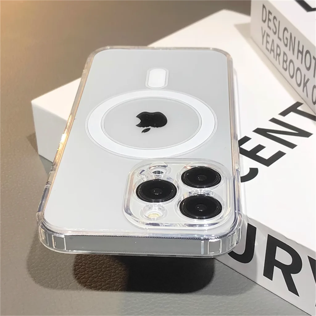 Premium Soft Silicone MagSafe Magnetic Wireless Charging Case Cover