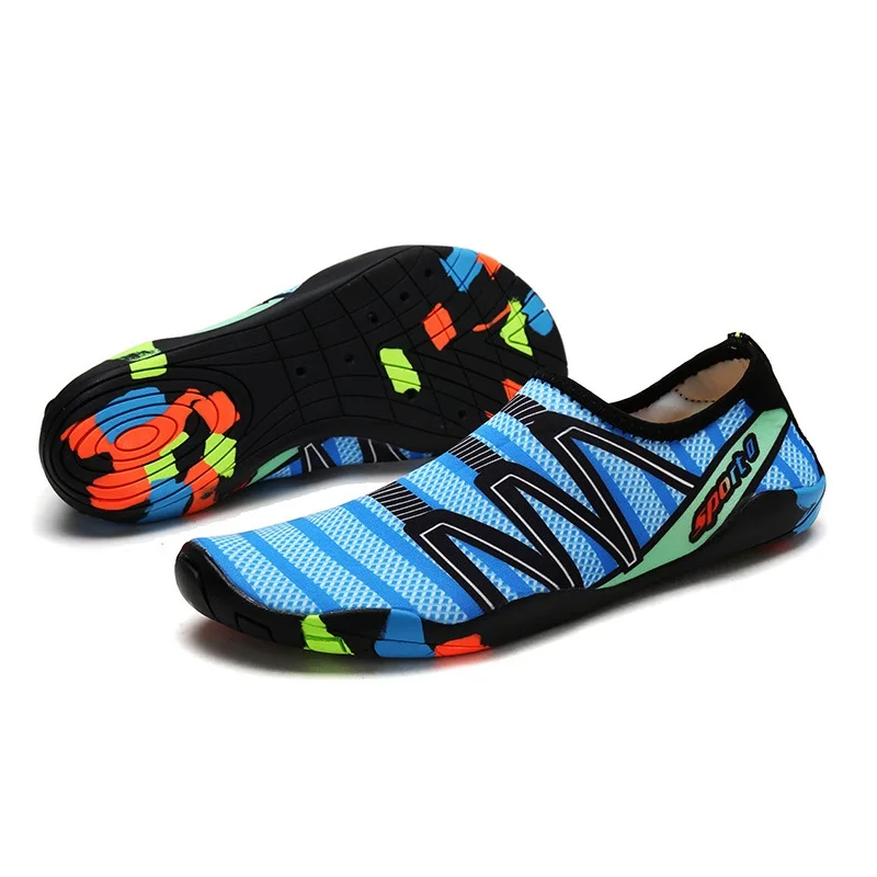 Unisex Beach Aqua Shoes Quick Drying River Sea Water Shoes Swimming Seaside Slippers Surf Upstream Sports Shoes Water Sneakers children quick dry water shoes breathable wading shoes upstream non slip outdoor sports wearproof beach sneakers