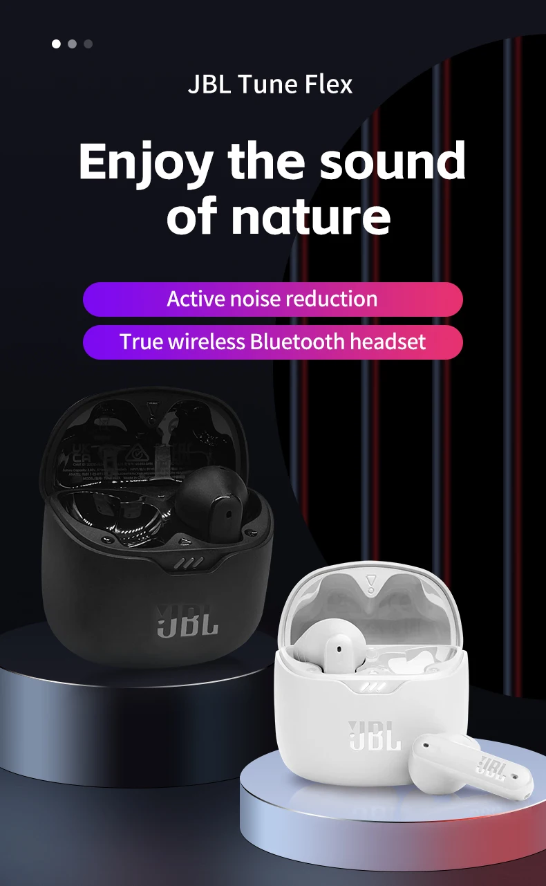 Buy JBL Tune Flex Active Noise Cancellation & Up to 32 Hours Playtime Wireless Earbuds Price In Pakistan available on techmac.pk we offer fast home delivery all over nationwide.