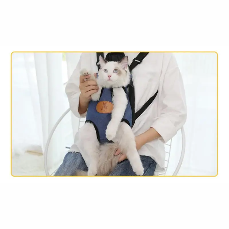 애완 동물 고양이 캐리어 가방, 통기성 야외 애완 동물 캐리어, 작은 개 고양이 배낭 패션 여행 애완 동물 가방, 수송 강아지 캐리어