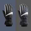Skiing Women Men Motorcycle Gloves Winter Cycling Thick Fleece Warm Gloves Tick Touch Screen Waterproof Windproof Gloves Fashion 1